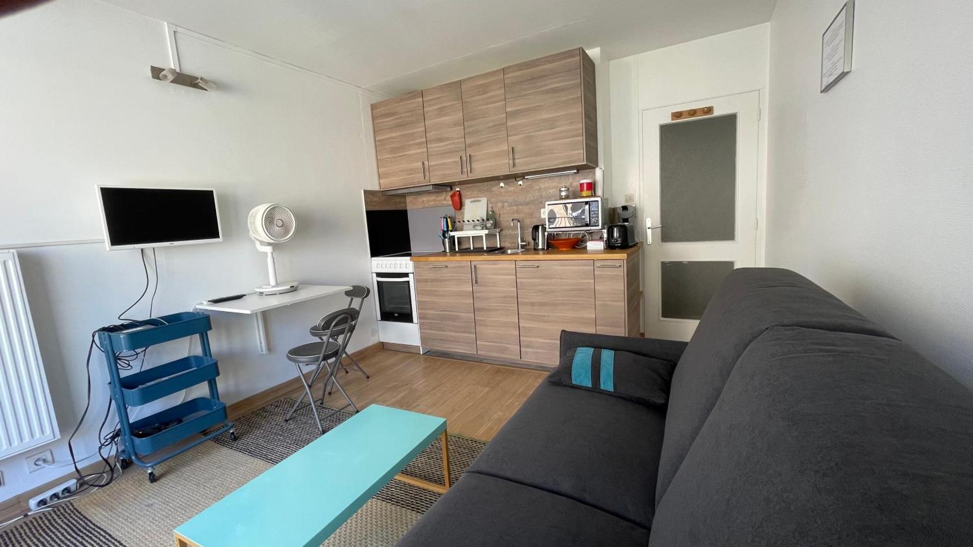 Studio Plein Centre, Calme, Parking Inclus, Piscine Et Gardien Гренобль Экстерьер фото